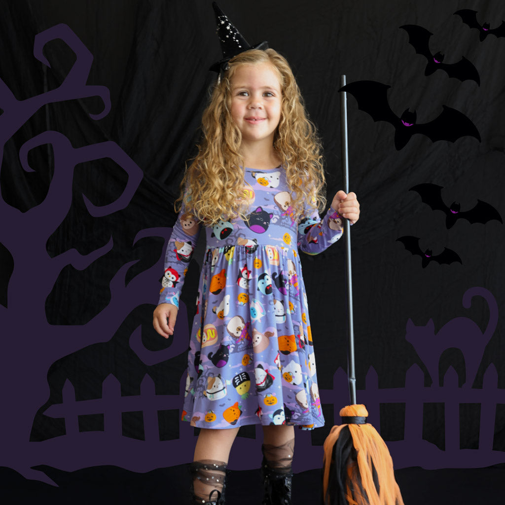 Squishmallows Halloween Twirl Dress