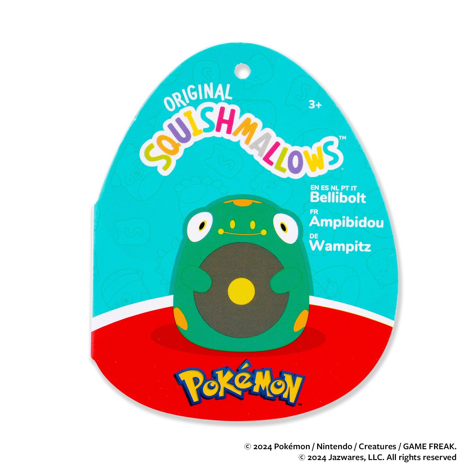 Pokémon 14-Inch Bellibolt and Fuecoco Squishmallows Bundle