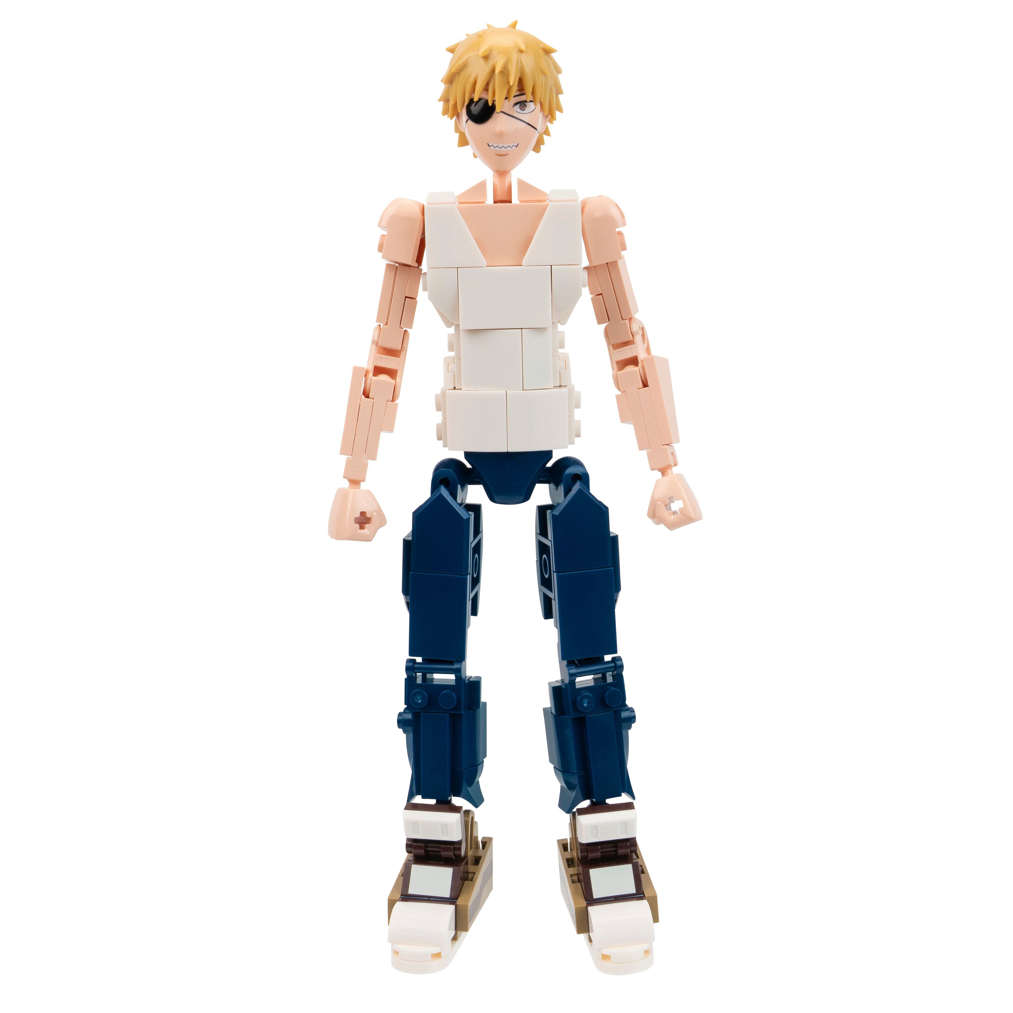 Chainsaw Man Denji and Pochita Building Set