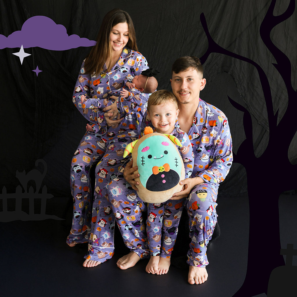 Squishmallows Halloween Women's Luxe Pajama Pant Set