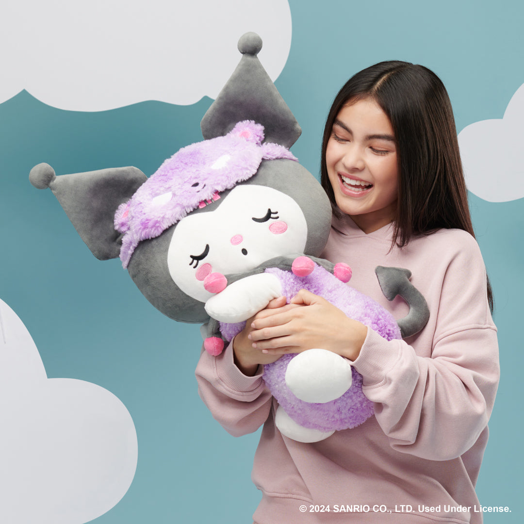 Hello Kitty and Friends 18-Inch Sleeping Plush - Kuromi