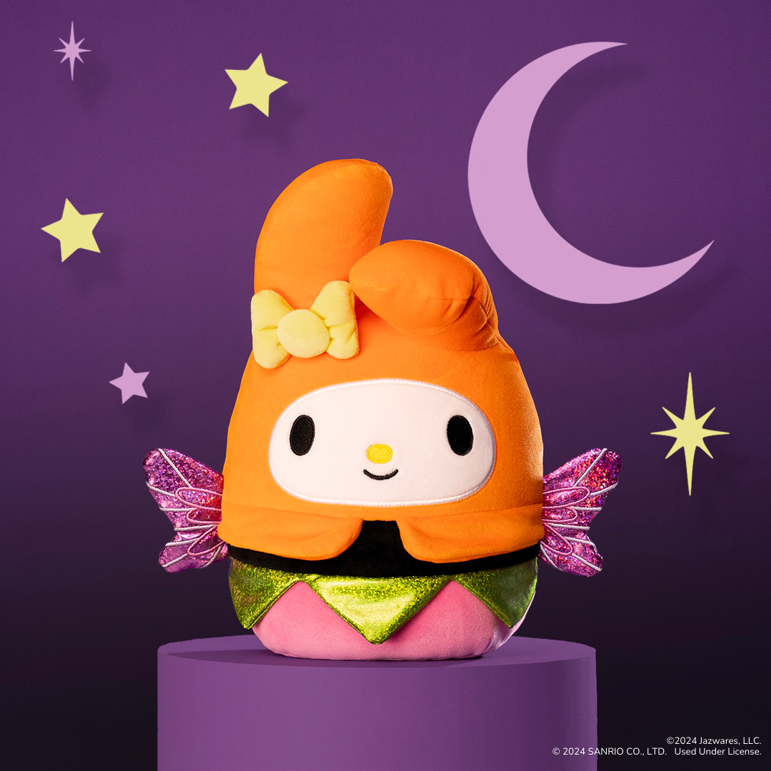 Hello Kitty and Friends 8-Inch My Melody Halloween Fairy Squishmallows