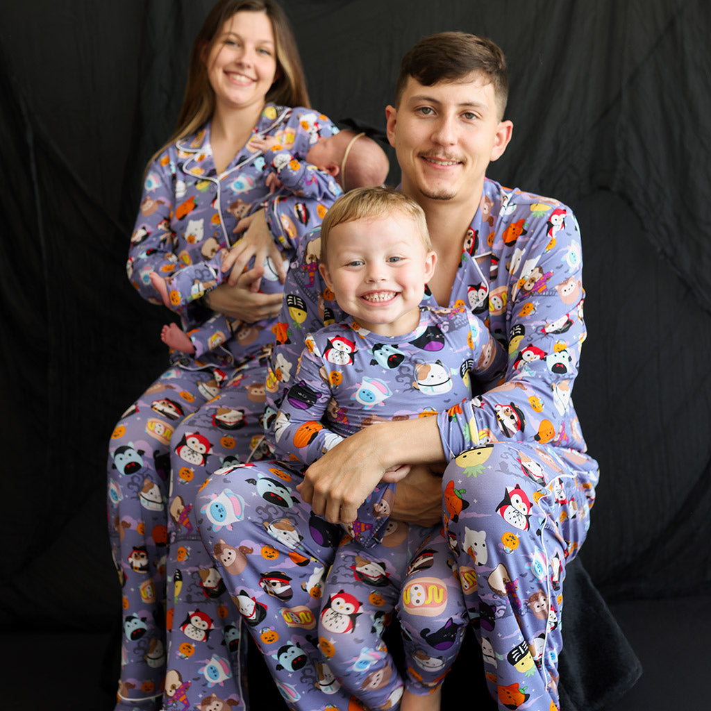 Squishmallows Halloween Men's Luxe Pajama Pant Set