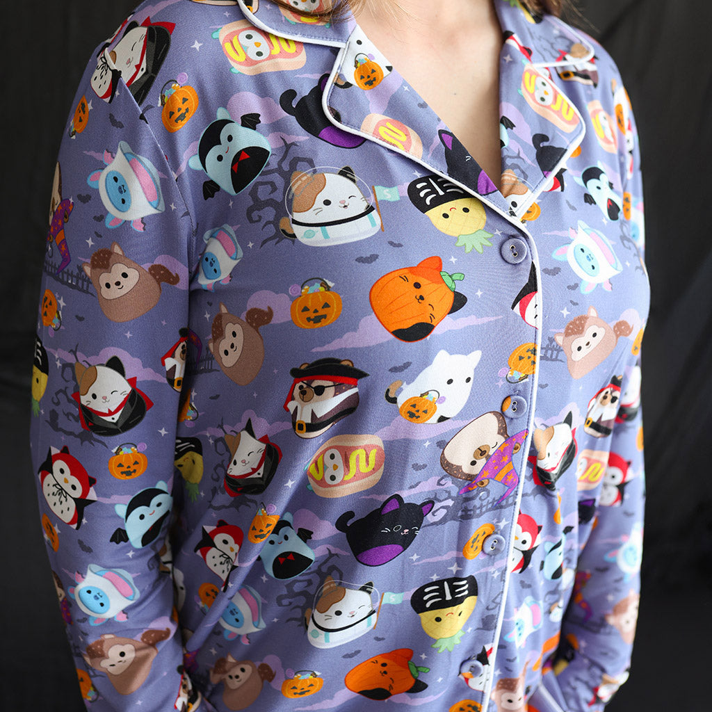 Squishmallows Halloween Women's Luxe Pajama Pant Set