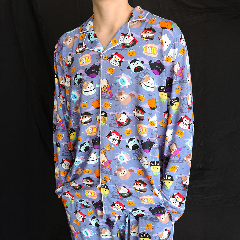 Squishmallows Halloween Men's Luxe Pajama Pant Set