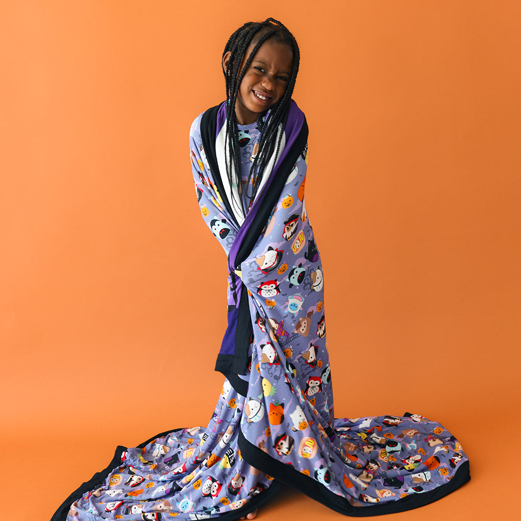 Squishmallows Halloween & Spooky Cam Luxe Patoo® Blanket