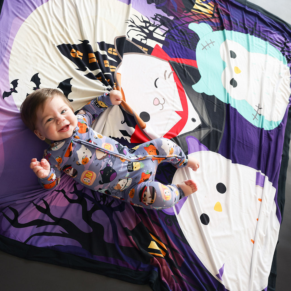 Squishmallows Halloween & Spooky Cam Luxe Patoo® Blanket