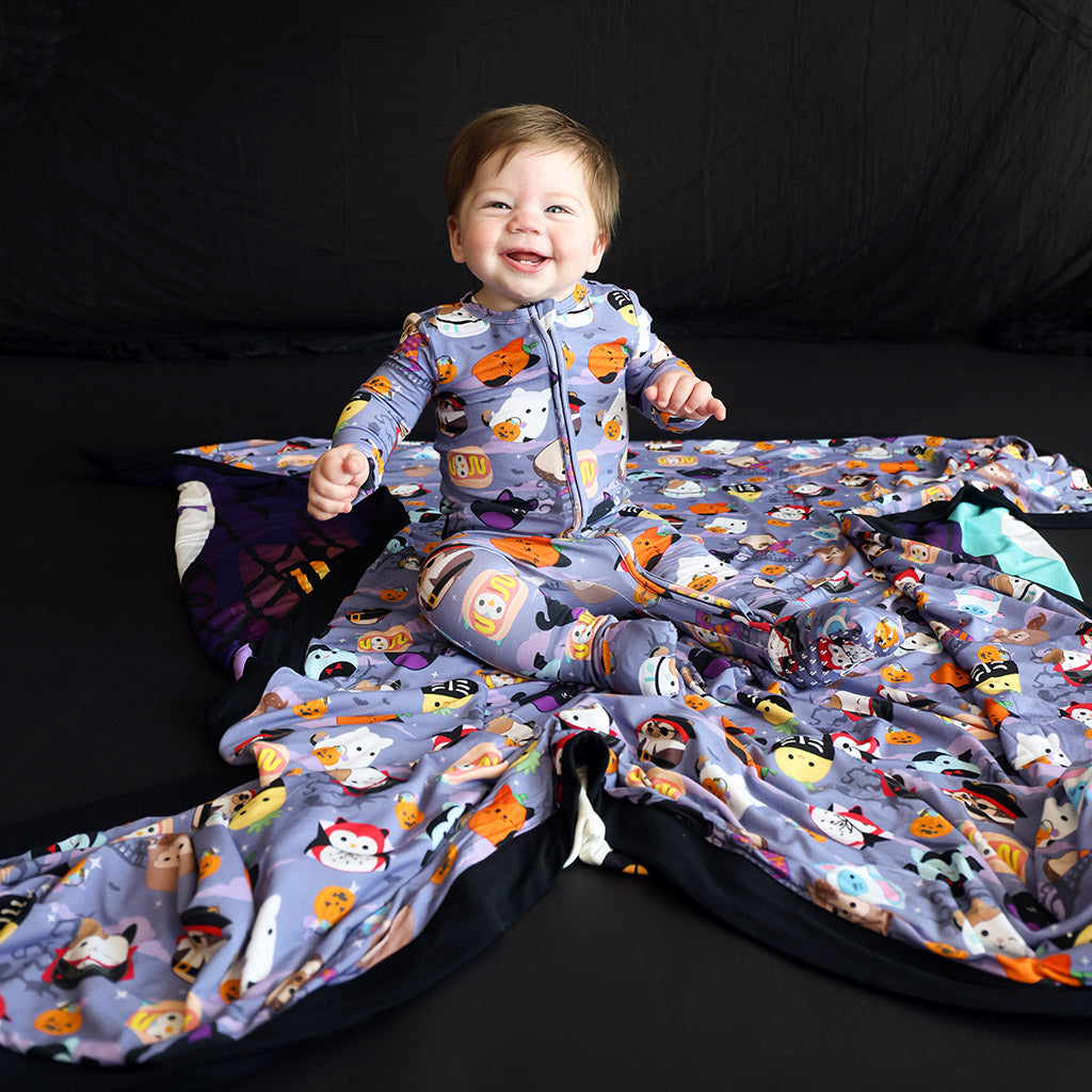 Squishmallows Halloween & Spooky Cam Luxe Patoo® Blanket