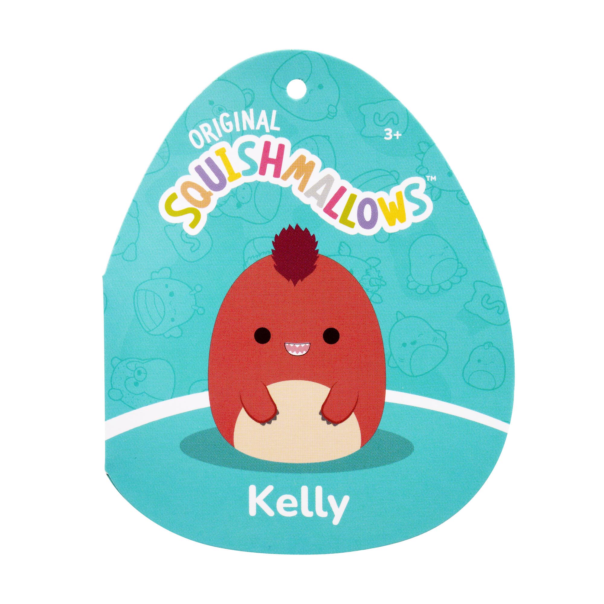 8-Inch Kelly the Red Velociraptor