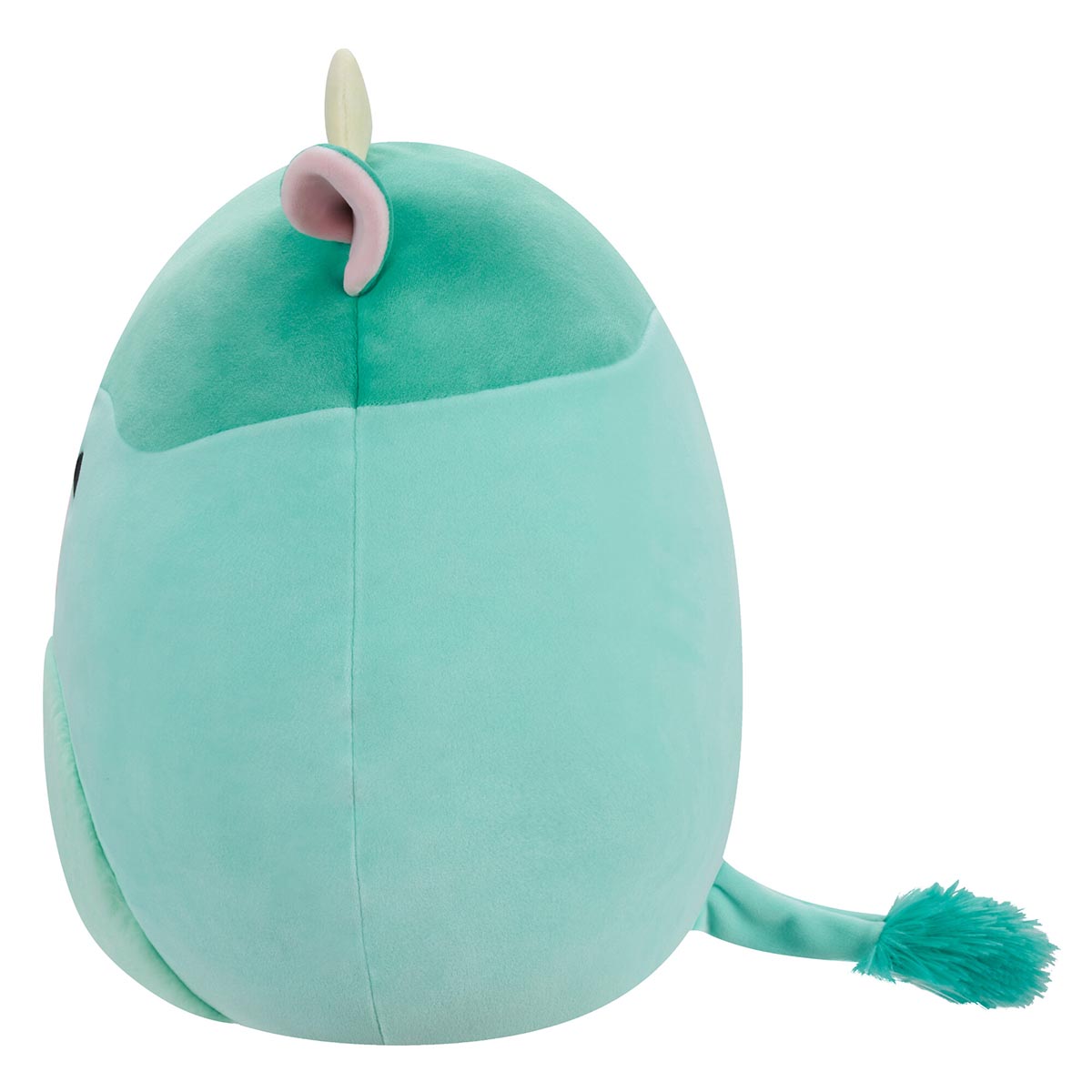 14-Inch Seamus the Green Cow with Fuzzy Belly