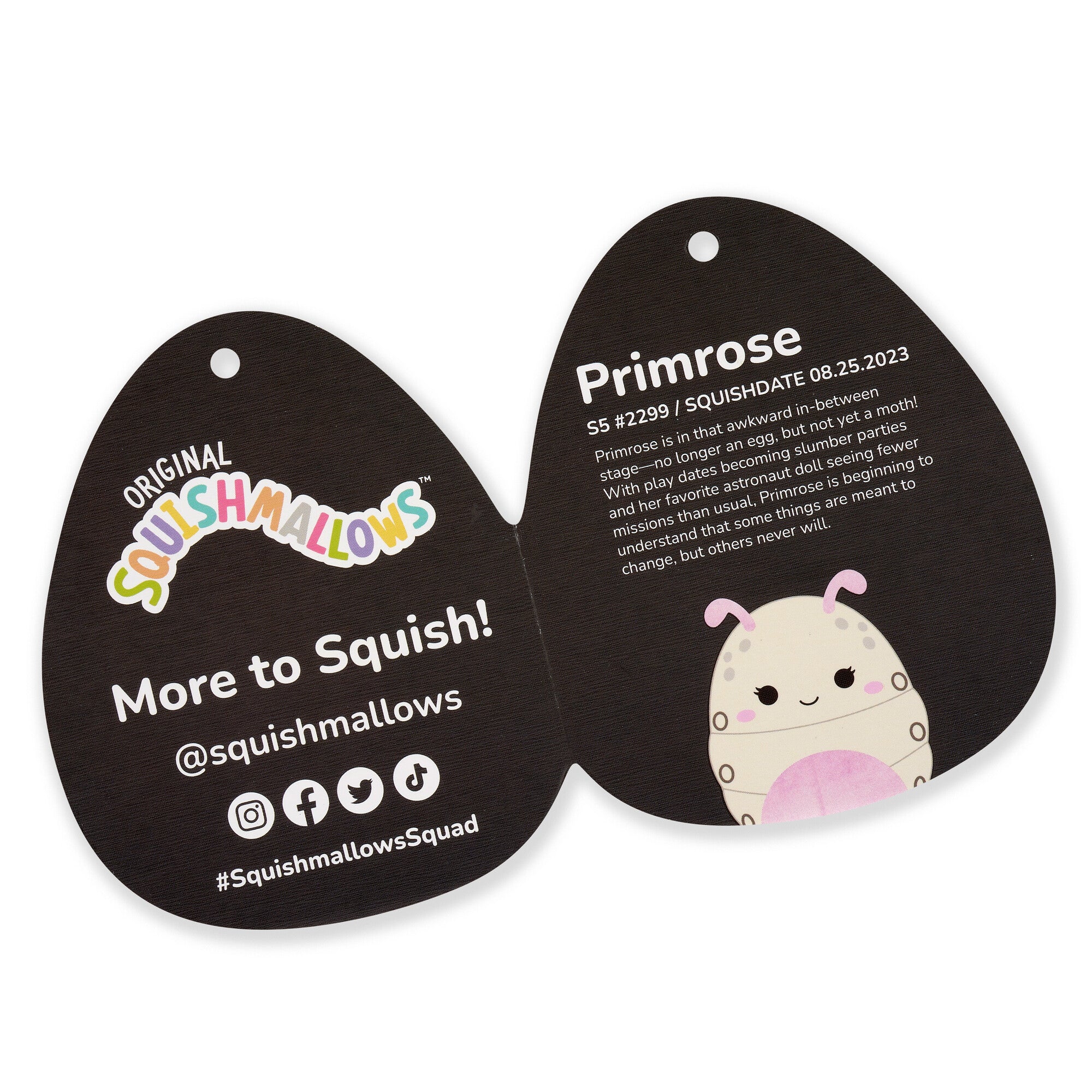 Select Series: 5" Primrose Silkworm & 8" Prior Silk Moth 2-Pack