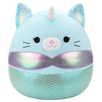 20-Inch Svetlana the Teal Caticorn Mermaid
