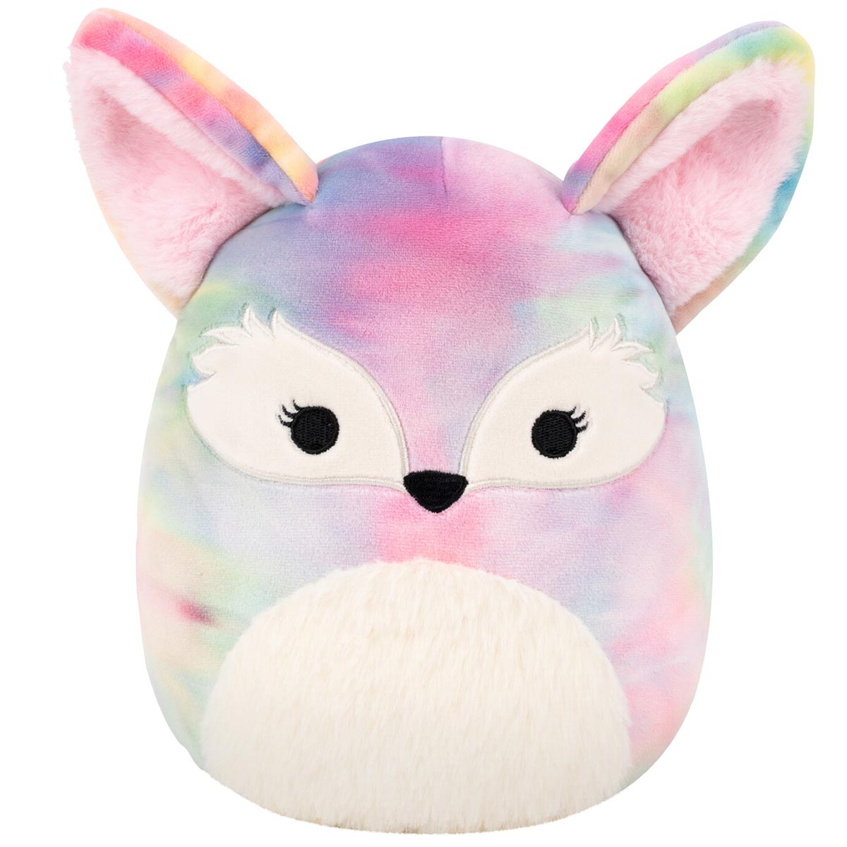 8-Inch Paulette the Rainbow Tie-Dye Fennec Fox