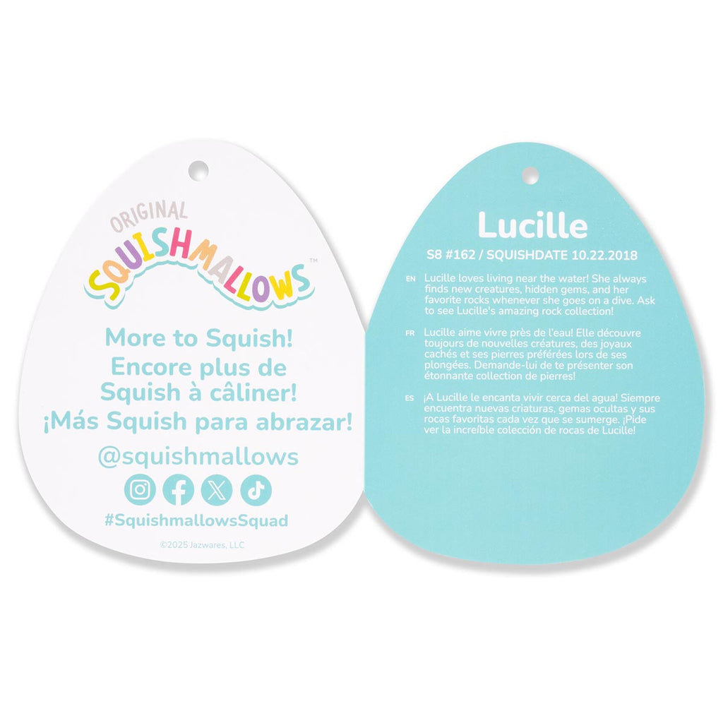 8-Inch Lucille the White Seal