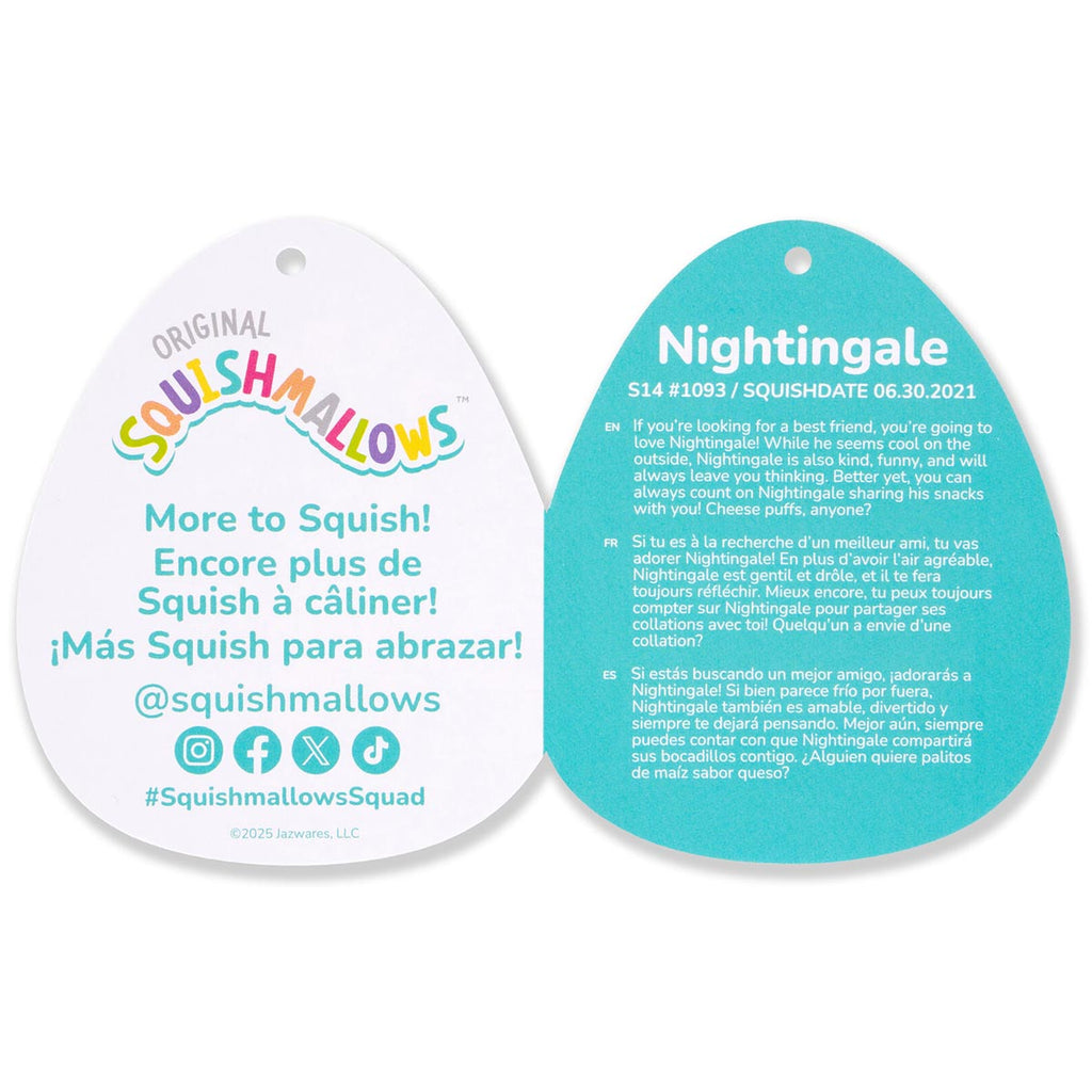 14-Inch Nightingale the Brown Cow with Spots