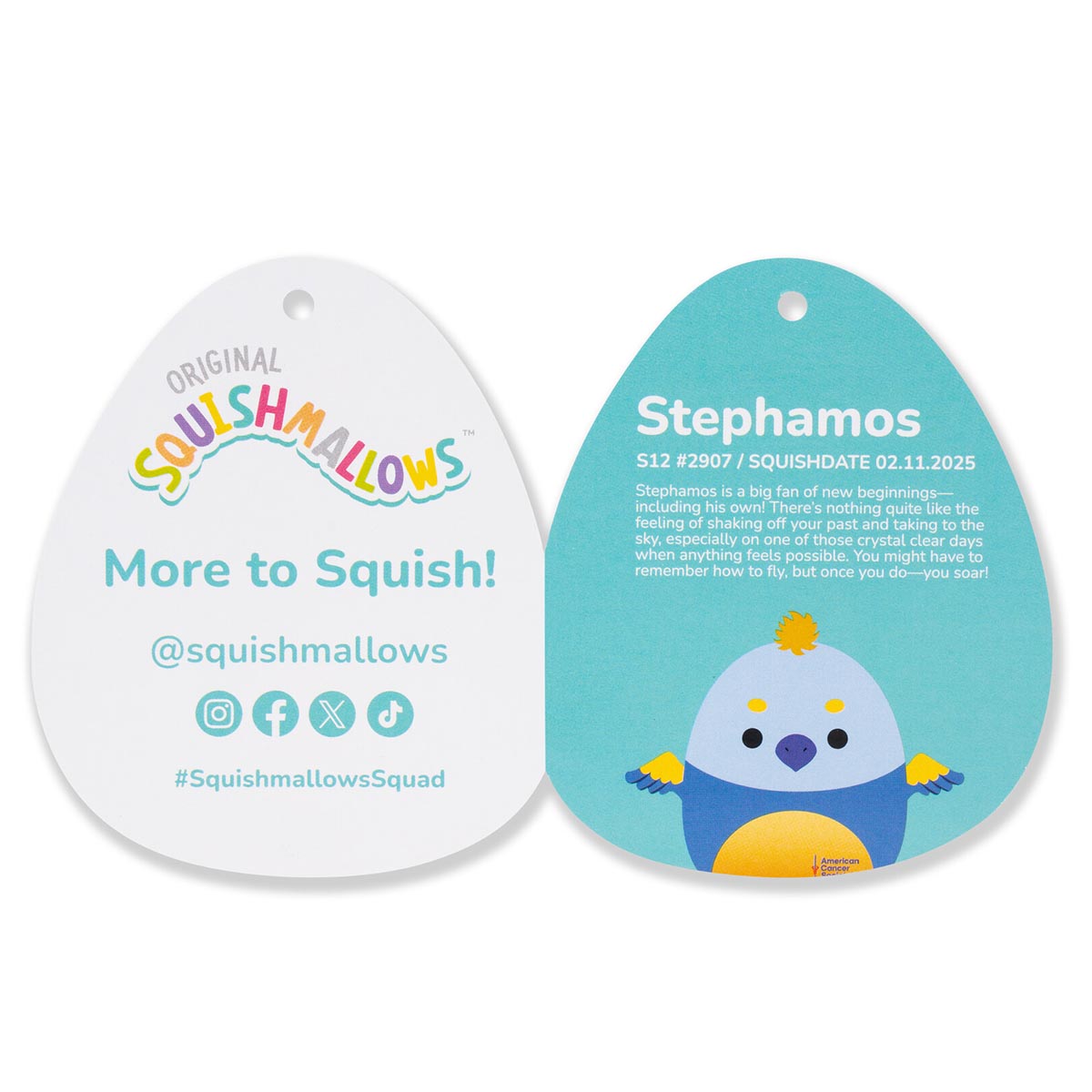 12-Inch Stephamos the Blue and Yellow Phoenix (ACS)