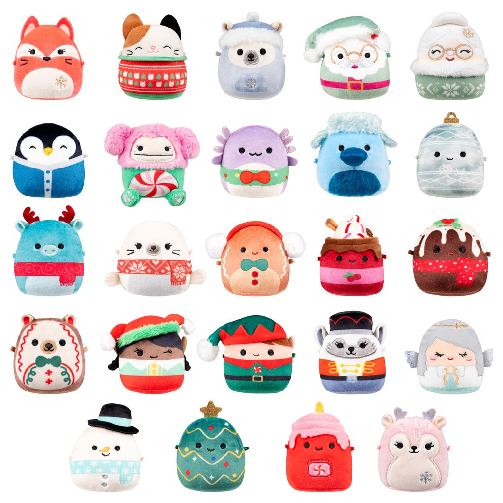 Micromallows 24-Day Holiday Plush Advent Calendar