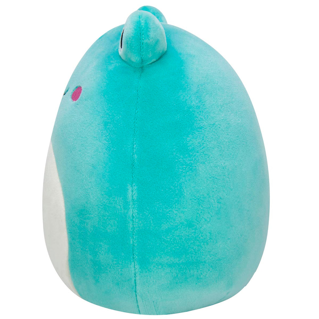 12-Inch Ludwig the Teal Frog with Mint Green Belly