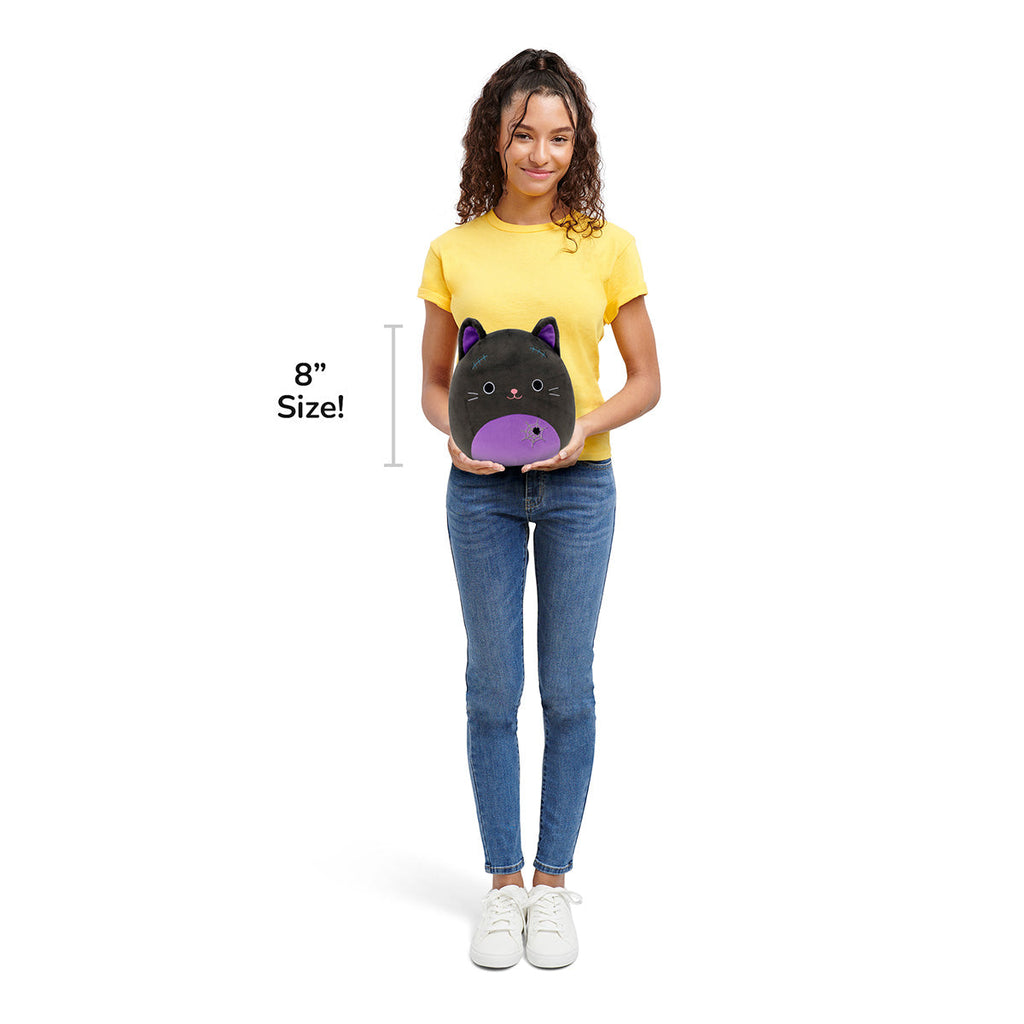 Autumn the Black Cat with Purple Belly