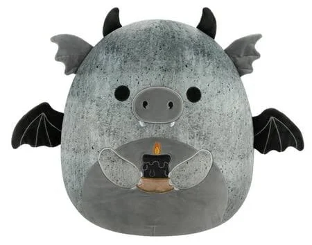 Squishmallows Official 16 inch Gio the Grey Speckled Gargoyle